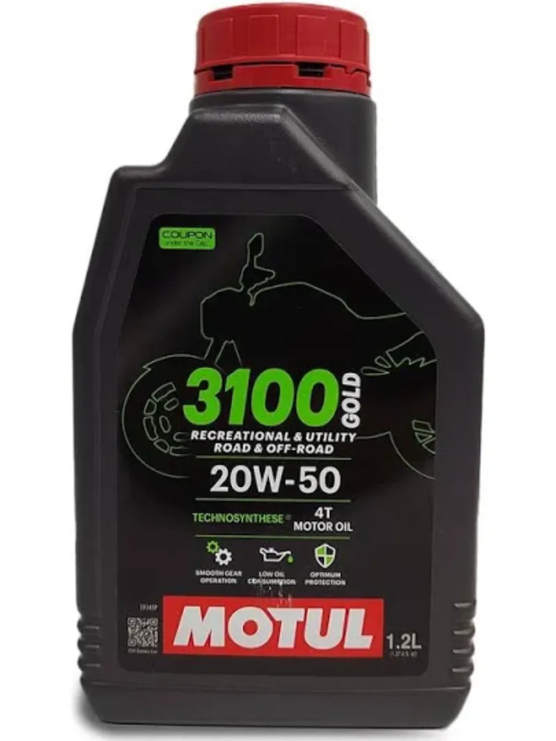 Motul 3100 Gold 1.2L Motor Oil 20W-50